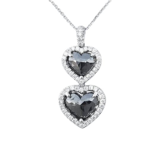 Angelina Heart Diamond Pendant