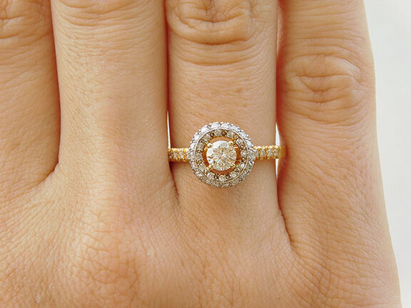 Yasmin Engagement Diamond Ring