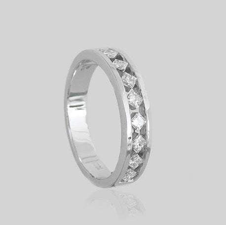 Ella Half Eternity Diamond Ring