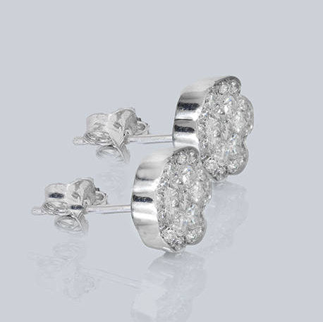 Scarlett Pendant & Earrings Set With Diamonds